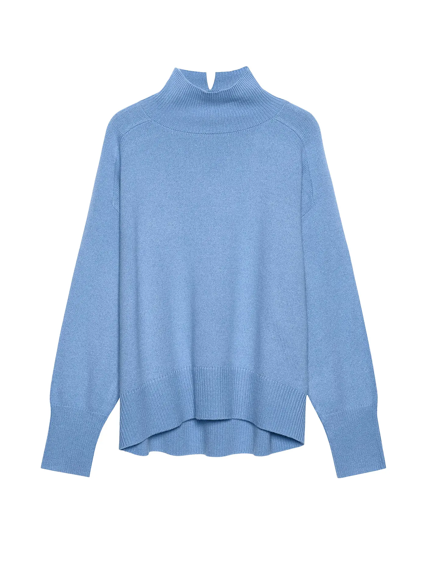 SOMEDAY | Rollkragenpullover TULIA | blau